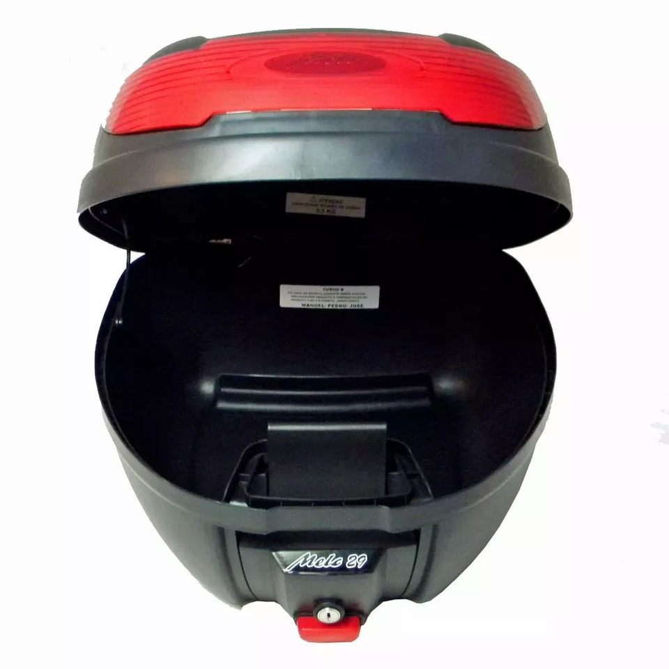 Bau Bauleto Moto Melc 29 Litros Removivel Universal C/ Base